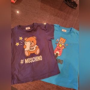 SOLD Moschino kids t shirts